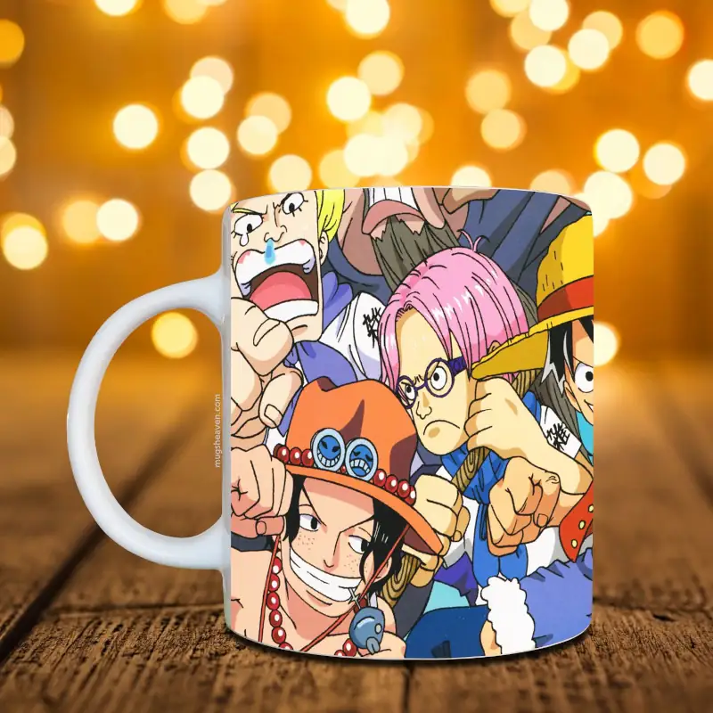 One Piece Mug, One Piece Anime Coffee Mug