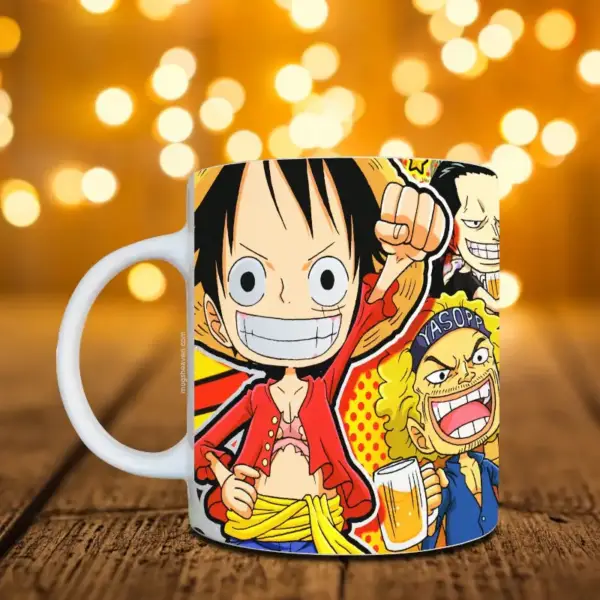One Piece Mug, One Piece Anime Coffee Mug