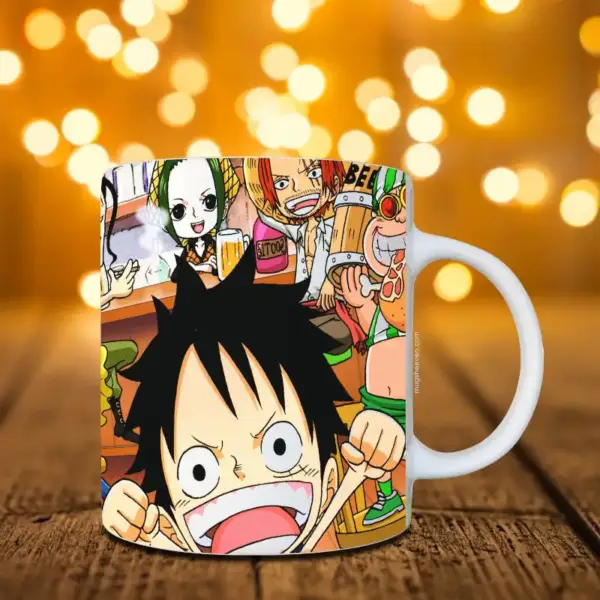 One Piece Mug, One Piece Anime Coffee Mug - Image 2