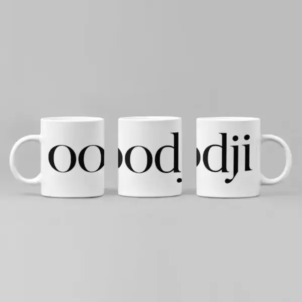 Oodji Coffee Mug, Oodji Logo Mug