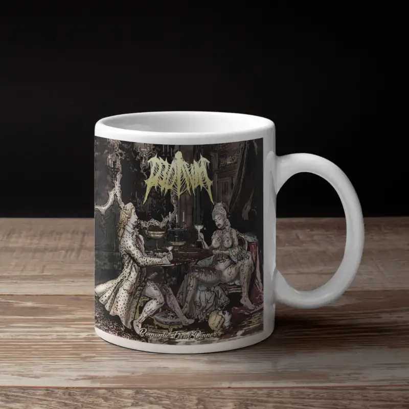 P3D1Tvm Romantic Fecal Dinner Coffee Mug