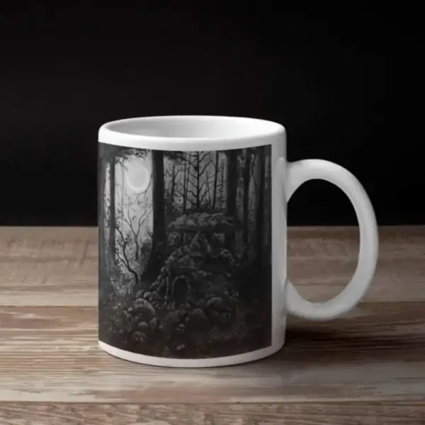 Palace of Worms Coffee Mug, Palace of Worms Ecferus Split Coffee Mug