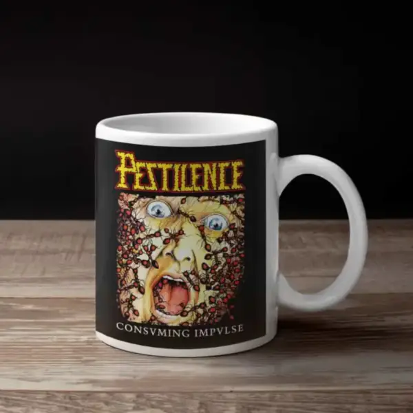 Pestilence Coffee Mug, Pestilence Consuming Impulse Coffee Mug