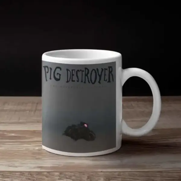 Pig Destroyer Coffee Mug, Pig Destroyer The Octagonal Stairway Coffee Mug