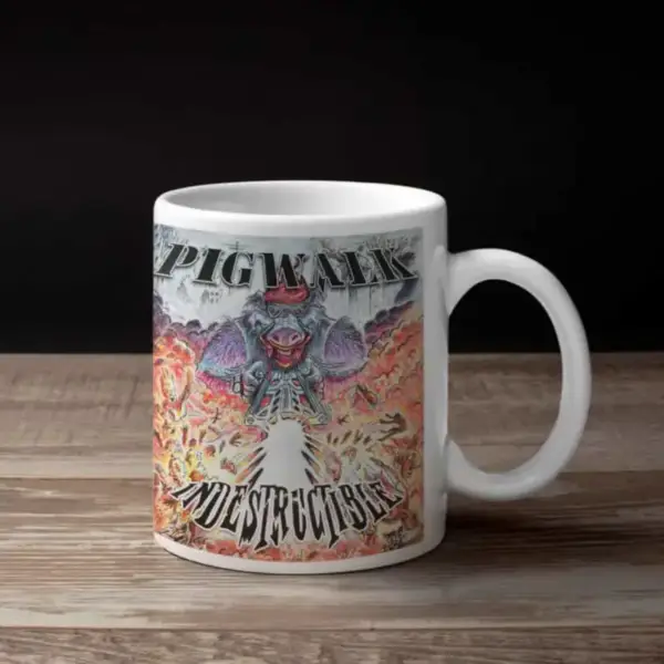 Pigwalk Coffee Mug, Pigwalk Indestructible Coffee Mug