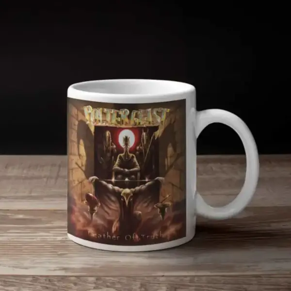 Poltergeist Coffee Mug, Poltergeist Feather of Truth Coffee Mug