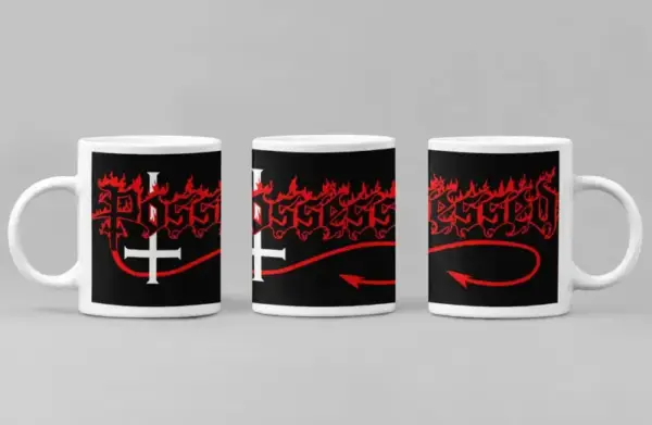 Possedded Coffee Mug, Possedded Logo Coffee Mug