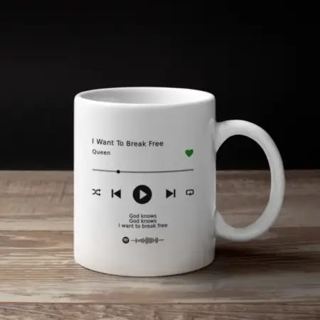 Queen I Want Break Free Coffee Mug