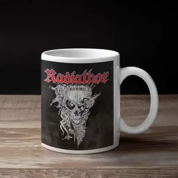 Radiathor Coffee Mug, Radiathor Decay by Greed Coffee Mug