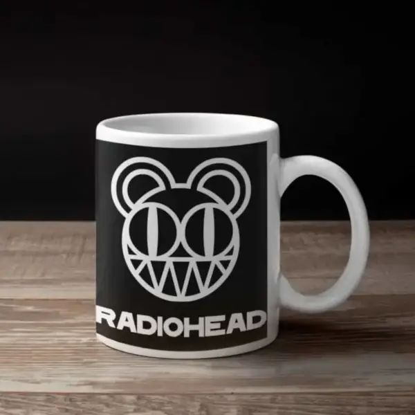 Radiohead Coffee Mug, Radiohead Artwork Coffee Mug