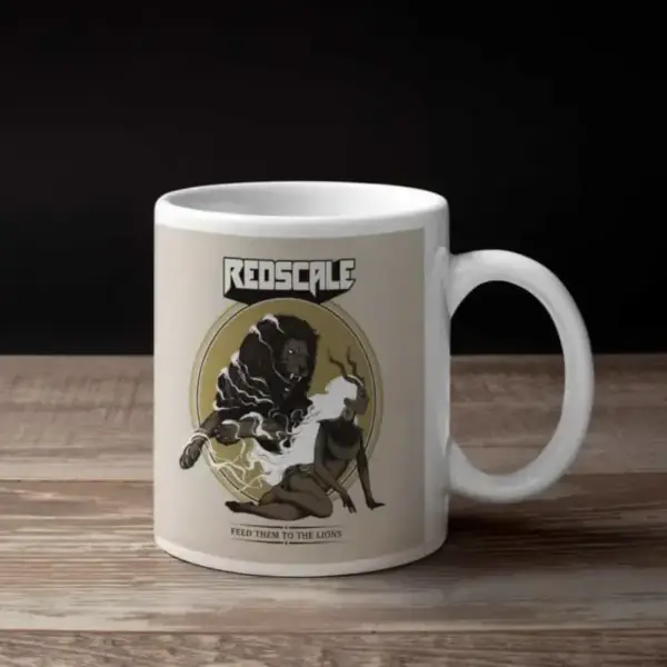Redscale Coffee Mug, Redscale Feed Them To The Lions Coffee Mug