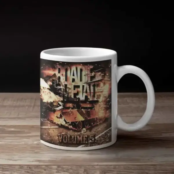 Roadie Metal Coffee Mug, Roadie Metal Volume 5 Coffee Mug