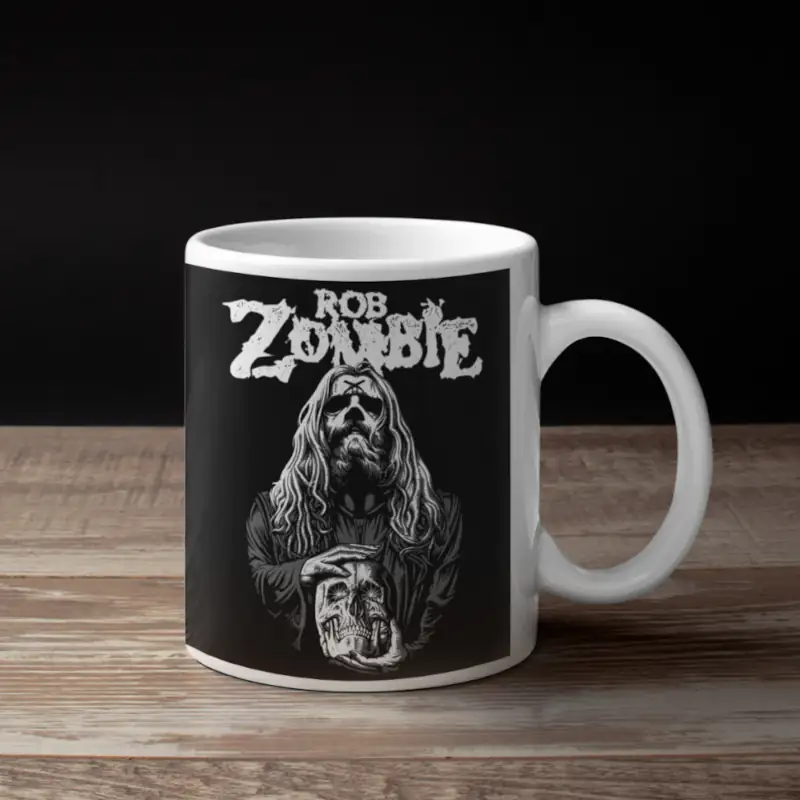 Rob Zombie Coffee Mug, Rob Zombie Artwork Mug