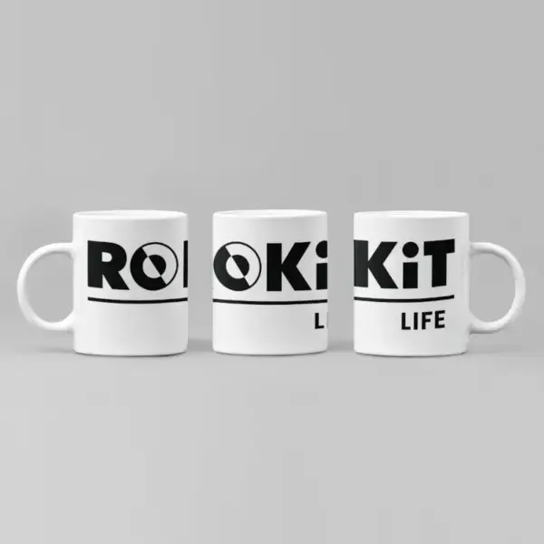 Rokit Life Coffee Mug, Rokit Life Logo Mug
