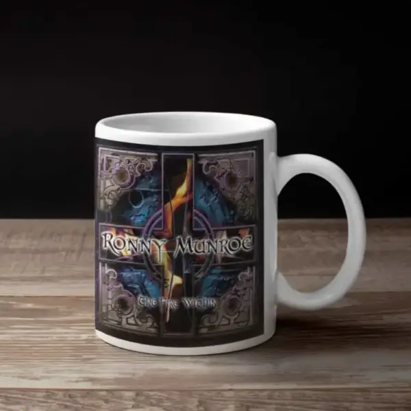 Ronny Munroe Coffee Mug, Ronny Munroe The Fire Within Coffee Mug