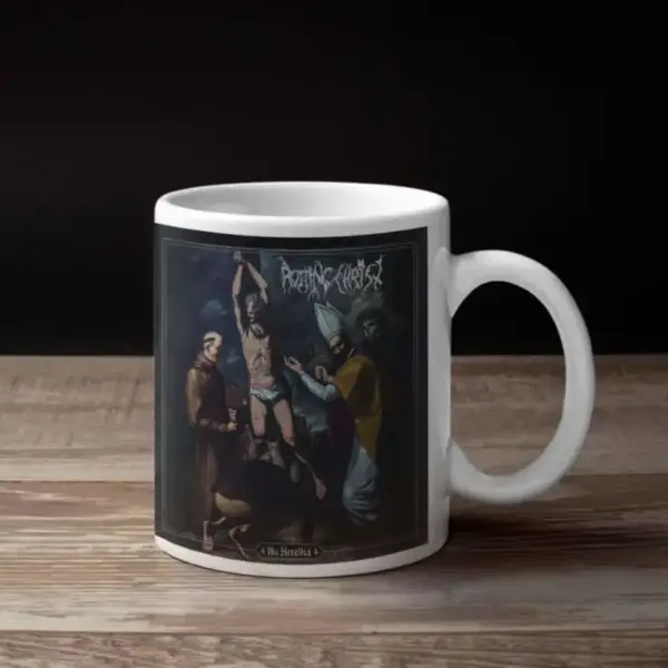 Rotting Christ Coffee Mug, Rotting Christ The Heretics Coffee Mug