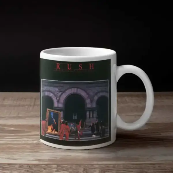 Rush Coffee Mug, Rush Moving Pictures Coffee Mug