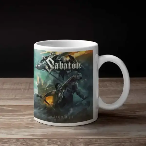 Sabaton Coffee Mug, Sabaton Heroes Coffee Mug