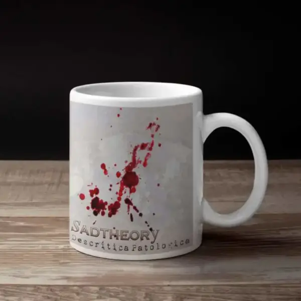 Sad Theory Coffee Mug, Sad Theory Descrítica Patologica Coffee Mug