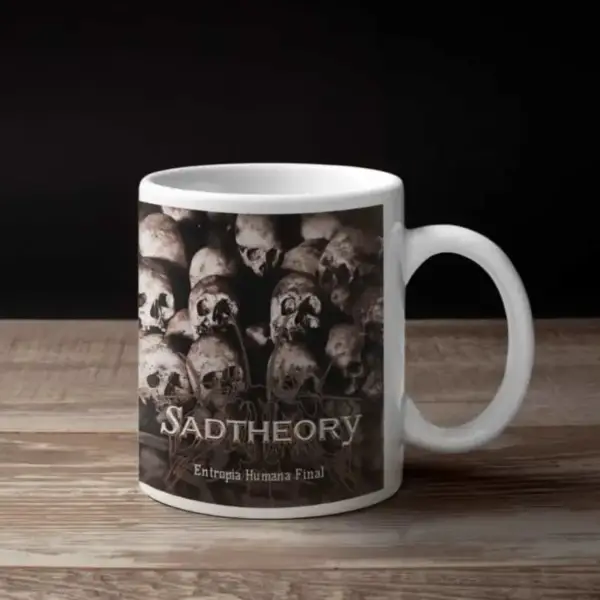 Sad Theory Coffee Mug, Sad Theory Entropia Humana Final Coffee Mug
