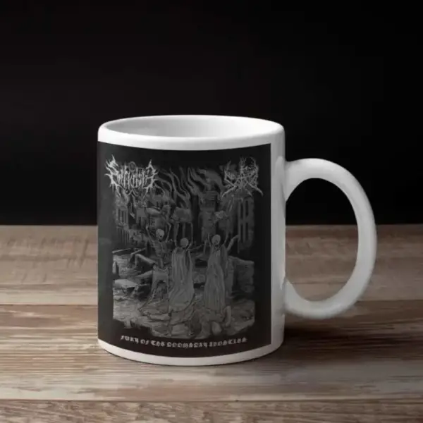 Sarkrista and Sad Coffee Mug, Sarkrista and Sad Fury Of The Dooms Coffee Mug