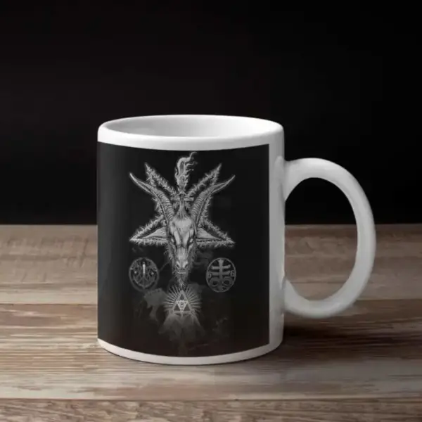 Satanic Soul Coffee Mug, Satanic Soul Artwork Coffee Mug