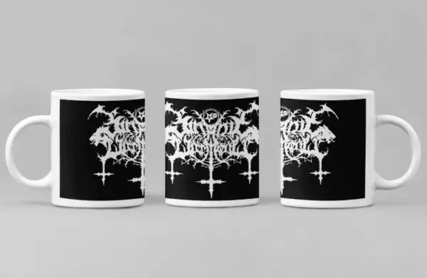 Satanic Warmaster Coffee Mug, Satanic Warmaster Logo Coffee Mug