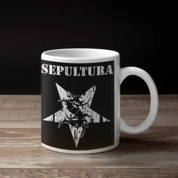 Sepultura Coffee Mug, Sepultura Artwork Coffee Mug