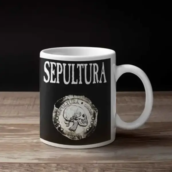 Sepultura Coffee Mug, Sepultura Quadra Coffee Mug