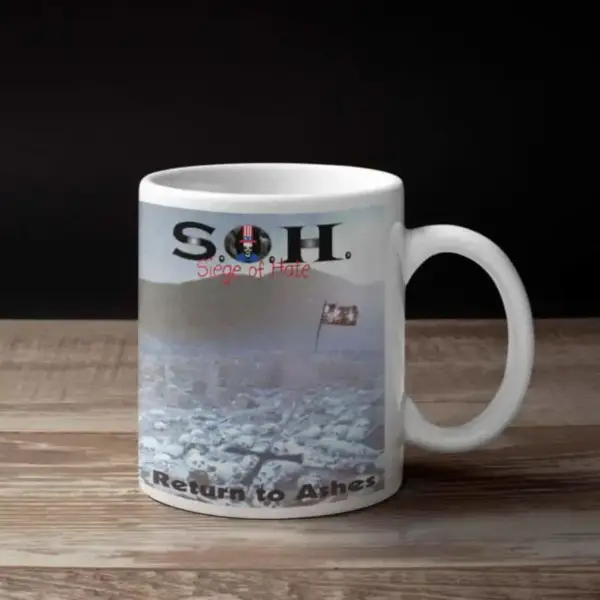 Siege Of Hate Coffee Mug, Siege Of Hate Return To Ashes Coffee Mug