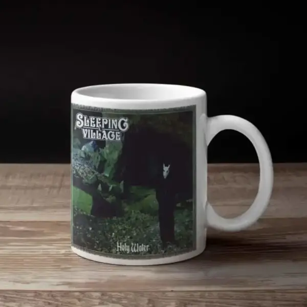 Sleeping Village Coffee Mug, Sleeping Village Holy Water Coffee Mug