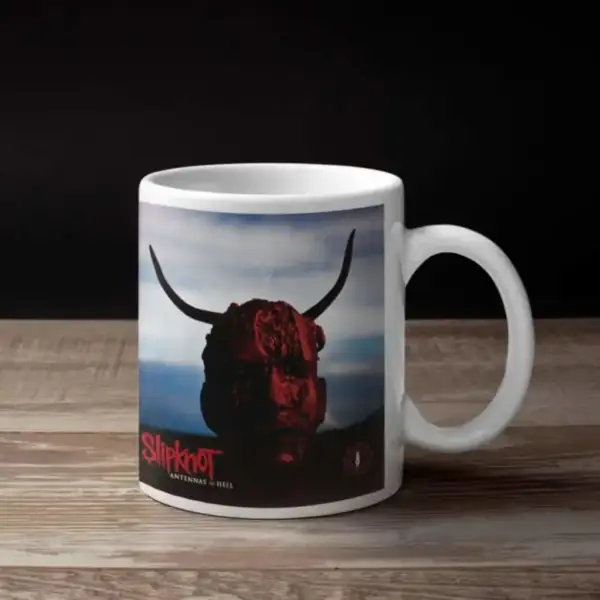 Slipknot Coffee Mug, Slipknot Antennas To Hell Coffee Mug