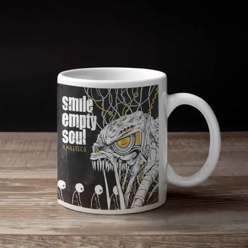 Smile Empty Soul Coffee Mug, Smile Empty Soul Rarities Coffee Mug