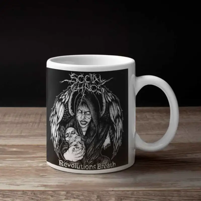 Social Chaos Coffee Mug, Social Chaos Revolutions Breath Coffee Mug