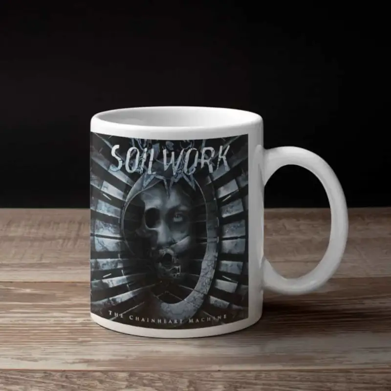 Soilwork Coffee Mug, Soilwork The Chainheart Machine Coffee Mug