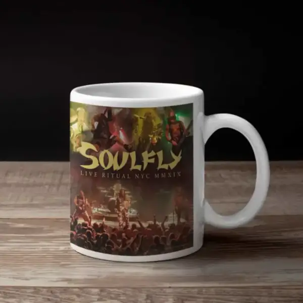 Soulfly Coffee Mug, Soulfly Live Ritual NYC MMXIX Coffee Mug