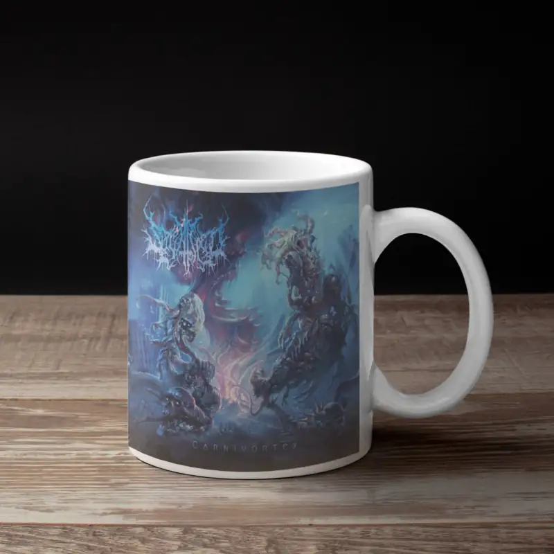 Splattered Carnivortex Coffee Mug
