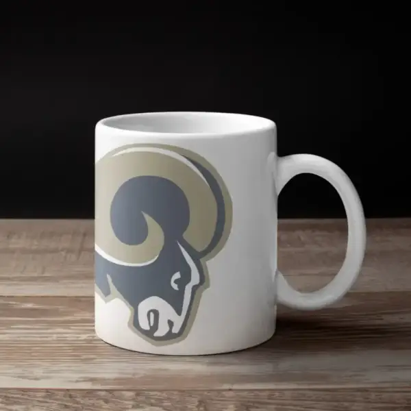 St Louis Rams Coffee Mug, St Louis Rams Logo Mug