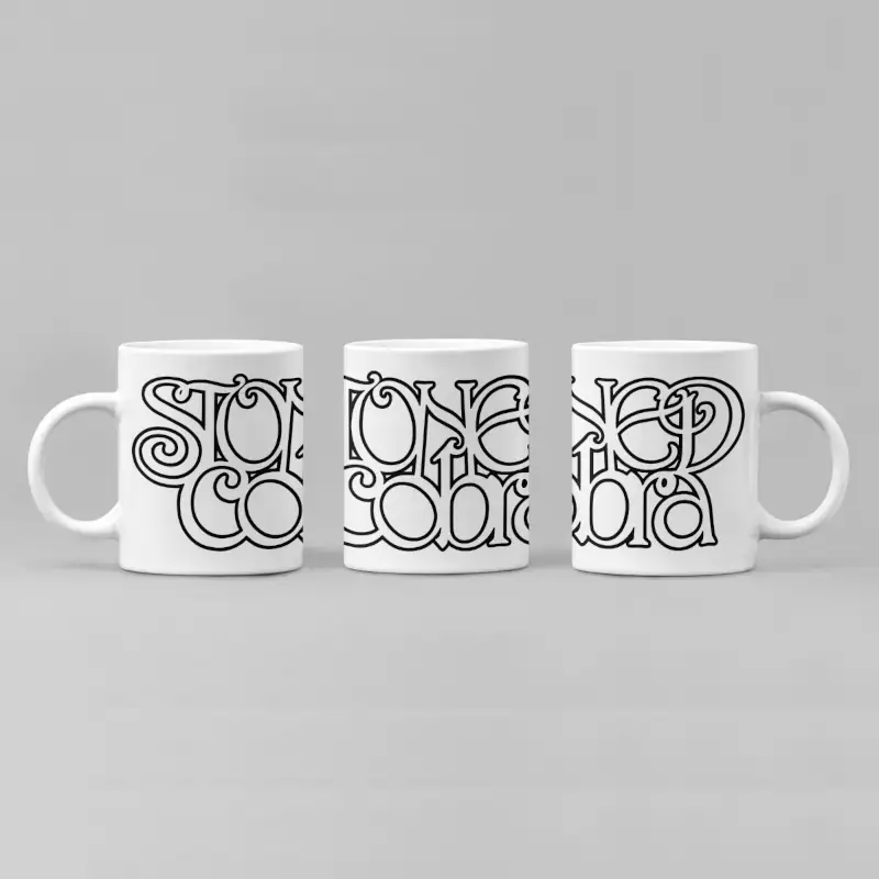 Stoned Cobra Coffee Mug, Stoned Cobra Logo Mug
