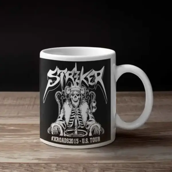 Striker Coffee Mug, Striker Xroads 2015 US Tour Coffee Mug