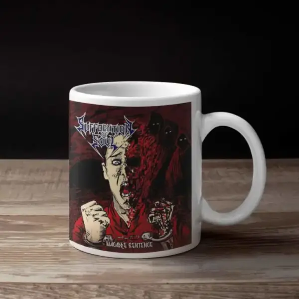Suffocation of Soul Coffee Mug, Suffocation of Soul Macabre Sentence Coffee Mug
