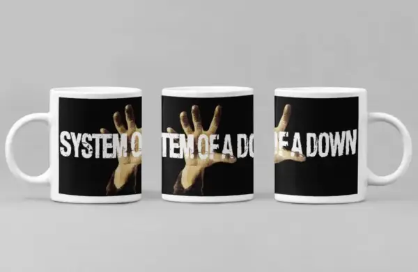 System of A Down Coffee Mug, System of A Down Hand Coffee Mug 2