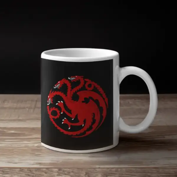 Targanyen Coffee Mug, Targanyen Dragon Mug