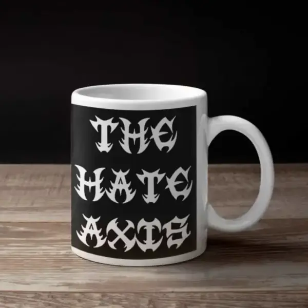The Hate Axis Coffee Mug, The Hate Axis Logo Coffee Mug