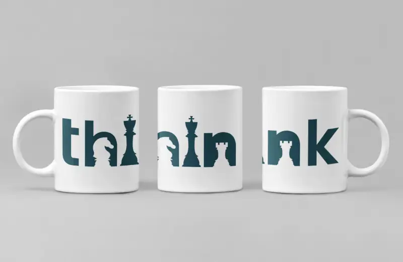 Think Chess Coffee Mug