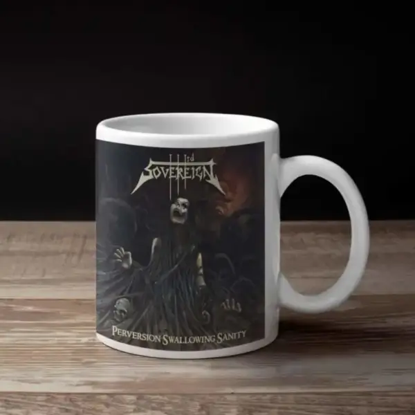 Third Sovereign Coffee Mug, Third Sovereign Perversion Swallowing Sanity Coffee Mug