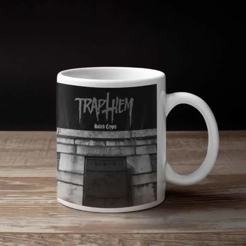 Trap Them Coffee Mug, Trap Them Salted Crypts Coffee Mug
