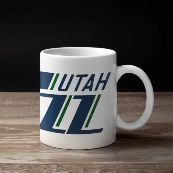 Utah Jazz Coffee Mug, Utah Jazz Logo Mug