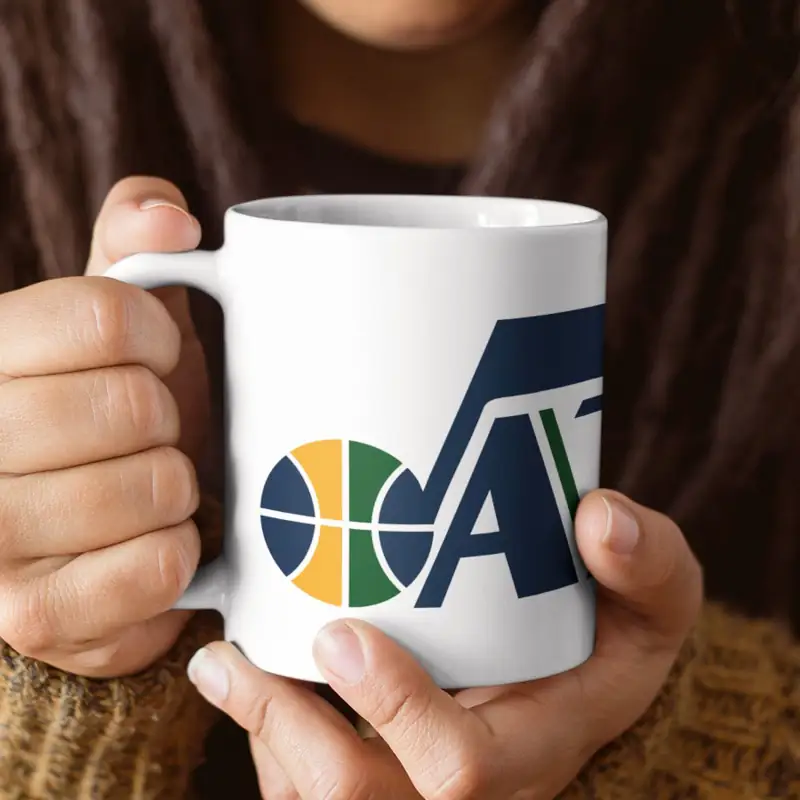 Utah Jazz Coffee Mug, Utah Jazz Logo Mug - Image 2