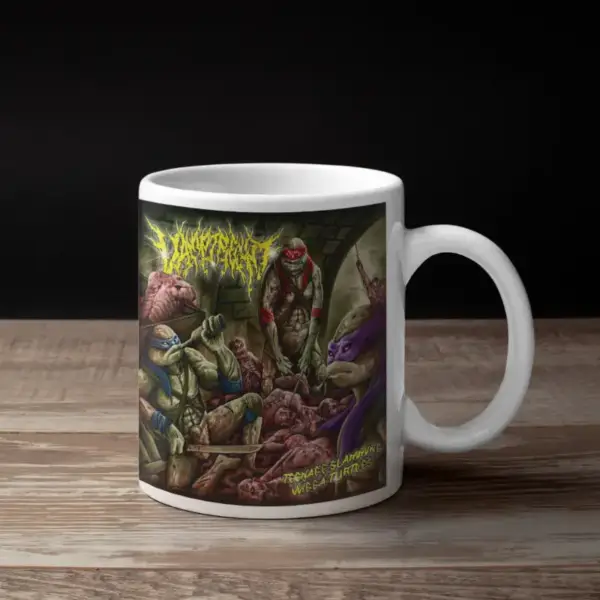 Vampirecunt Teenage Slamming Wigga Turtles Coffee Mug
